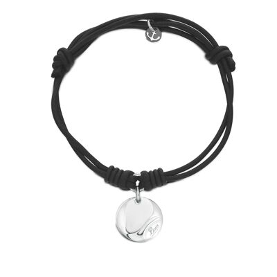 Memoar – Man Bracelet Waxed Cord with Pendant