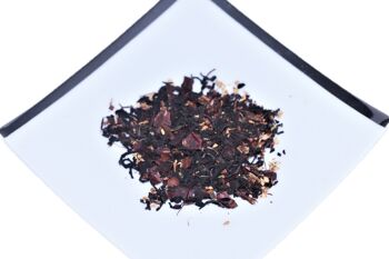 Thé noir bio Cacao Noisettes Safran, 100g, 66 tasses 2