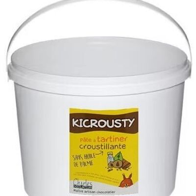 Kicrousty 5kg choco-noisettes feuilletine