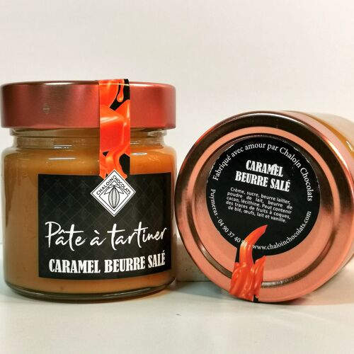 Pâte à tartiner caramel beurre salé