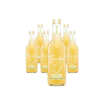 Twisted Kombucha – Astuccio da 6 bottiglie - Kombucha naturale