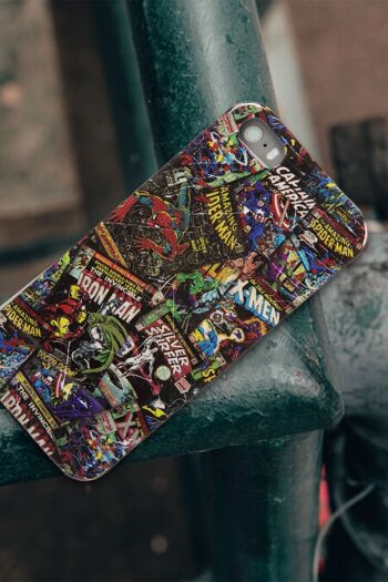 Coque iPhone 5/5s Marvel Noire 4