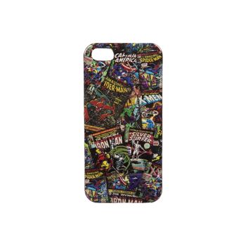 Coque iPhone 5/5s Marvel Noire 1