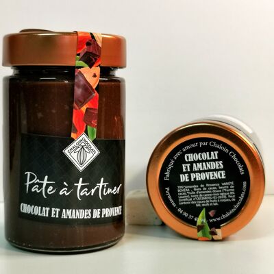 Chocolate-almond spread from Provence