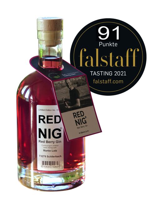 RED NIG Red Berry Gin by Martin Lutz - 0,5l