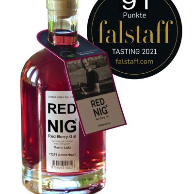 RED NIG Red Berry Gin by Martin Lutz - 0.5l