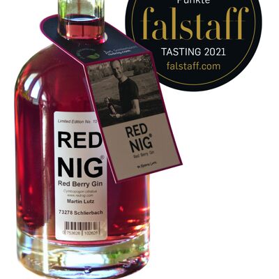 RED NIG Red Berry Gin by Martin Lutz - 0.7l