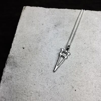 Taru Necklace Sterling Silver-70cm