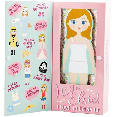 Floss&Rock - 36P2683 - Elsie Magnetic Dress up Character