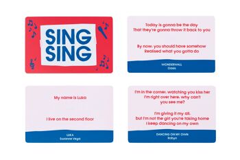 Sing Sing - Le jeu qui vous invite à chanter ! 2