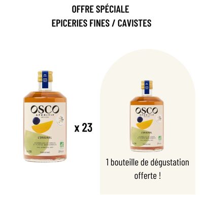 OSCO pack degustación 70cl x 24 - ¡ideal para descubrir nuestro aperitivo sin alcohol con carácter, con un sabor fresco y muy poco azúcar!