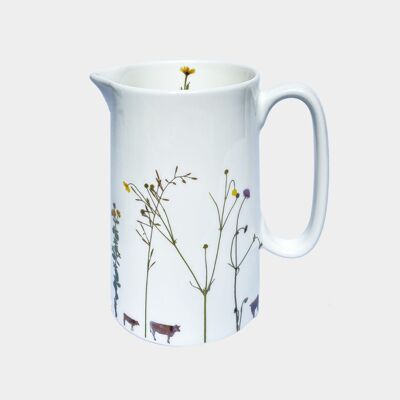 Powderhound alpine flower milk jug