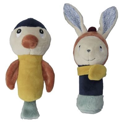 MARACAS GABIN RABBIT (H 20 cm)