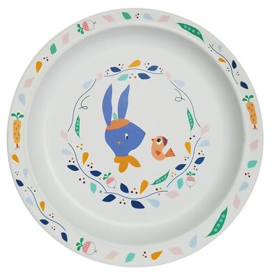 Assiette Gabin Lapin