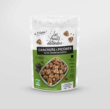 Crackers Olive Graine de Courge 110 g 1