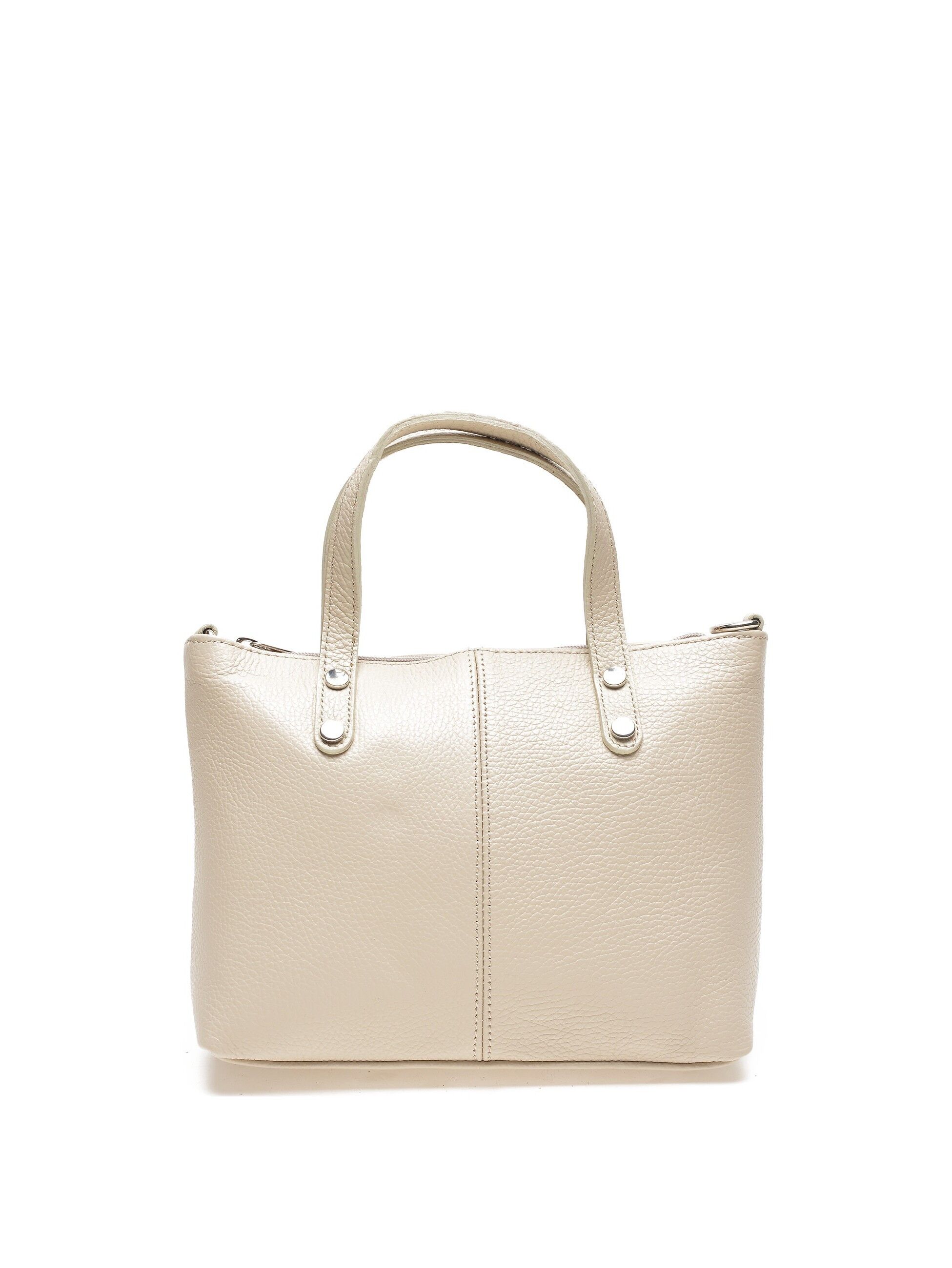 SS22 IR 1734_BEIGE_Borsa con manico superiore