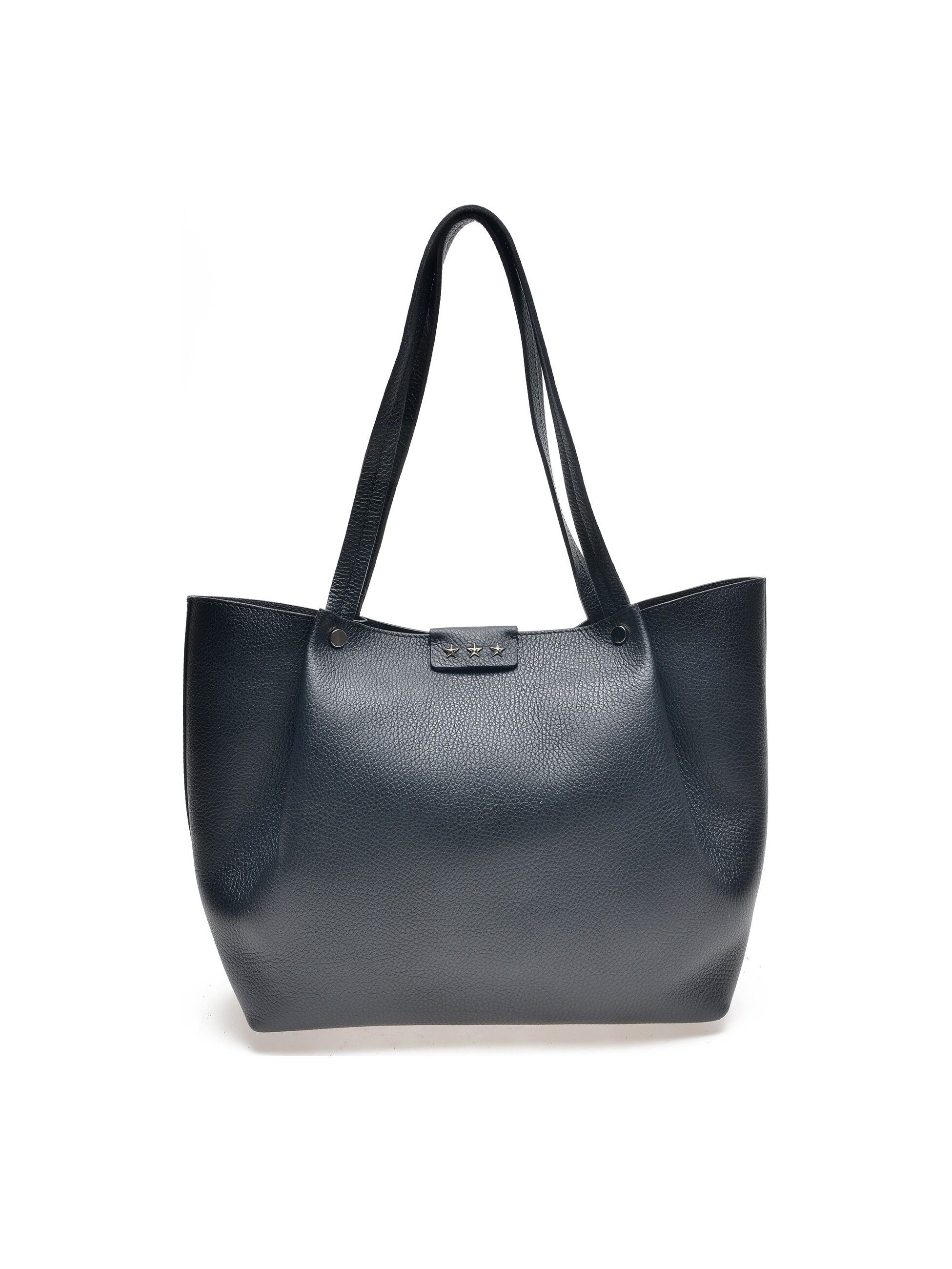 SS22 IR 1686_NERO_Borsa con manico superiore