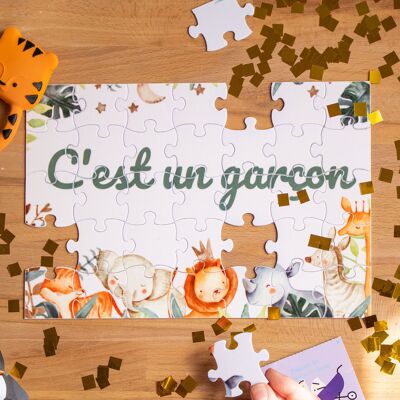 Puzzle - C'est un garçon