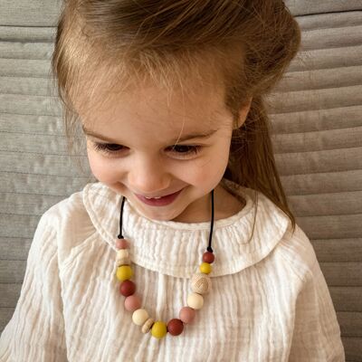 Collar infantil "Arcoiris"