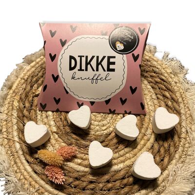 Gondeldoosje met bruishartjes "Dikke knuffel"