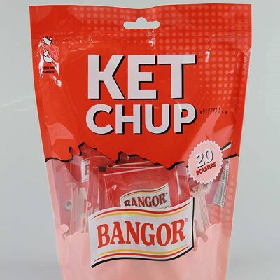 BOX 16 DOY-PACK KETCHUPP WITH 20 BAGS 10G