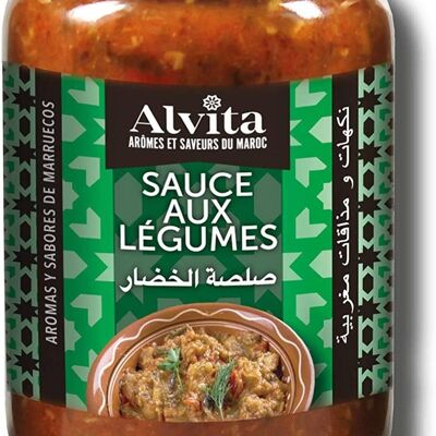 CHATCHOUKAN SAUCE LÉGUMES 330 GR BOÎTE 12 UNITÉS ALVITA