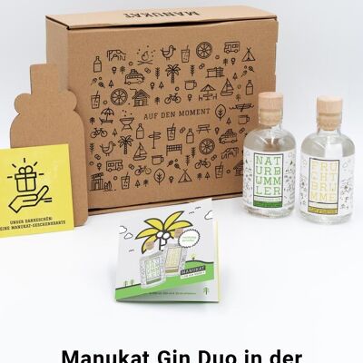 MANUKAT GIN DUO + CAJA REGALO »MOMENTE«