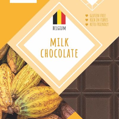 SWEET-SWITCH® Belgische Milchschokolade 12 x 100 g *KETO*
