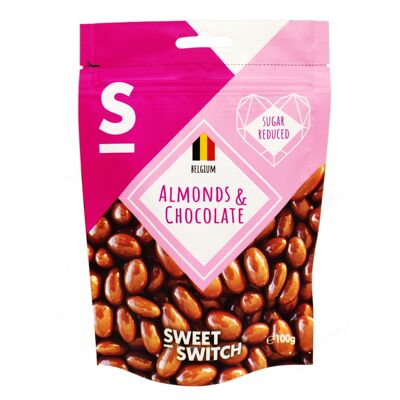 SWEET-SWITCH® Mandorle e Cioccolato 12 x 100 g