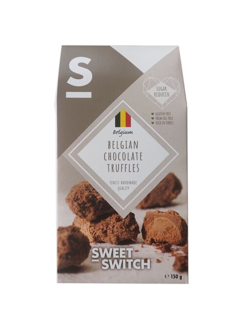 Truffes au chocolat belge SWEET-SWITCH® 8 x 150 g