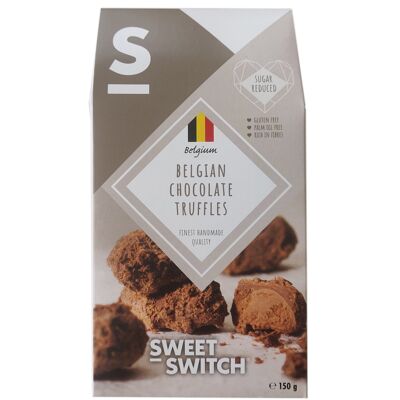 SWEET-SWITCH® Belgian Chocolate Truffles 8 x 150 g