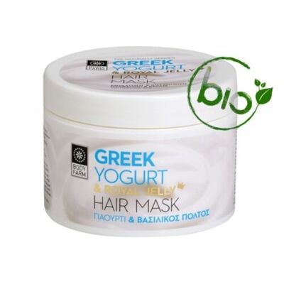 Masque capillaire yaourt grec & gelée royale - 200ml