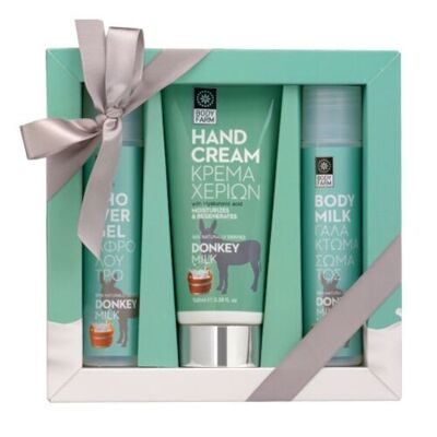 Complete care gift set Donkey milk - 3 pieces