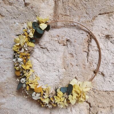 Spring collection wall wreath