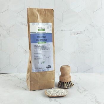 TERRE DE SOMMIERES - INGREDIENT MENAGER - MENAGE ECOLOGIQUE - ARGILE 100% NATURELLE - 500G 5