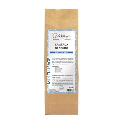 SODA CRYSTALS - SODIUM CARBONATE - HOUSEHOLD INGREDIENT - ECOLOGICAL HOUSEHOLD - 500G