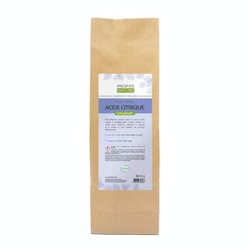 ACIDE CITRIQUE - INGRÉDIENT MÉNAGER - MÉNAGE ÉCOLOGIQUE & NATUREL - 500G 5