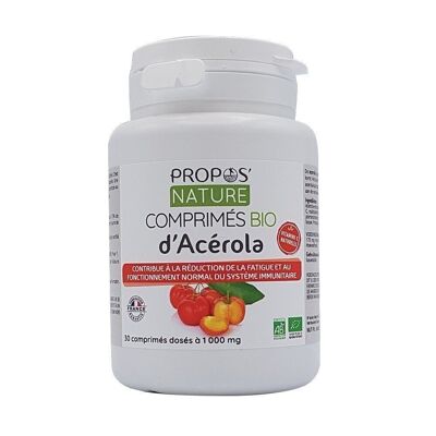 ORGANIC ACEROLA TABLETS in 30*