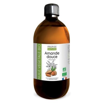 ACEITE VEGETAL DE ALMENDRAS DULCES 500ml *