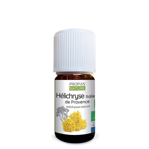 HUILE ESSENTIELLE HELICHRYSE ITALIENNE DE PROVENCE BIO 5ml