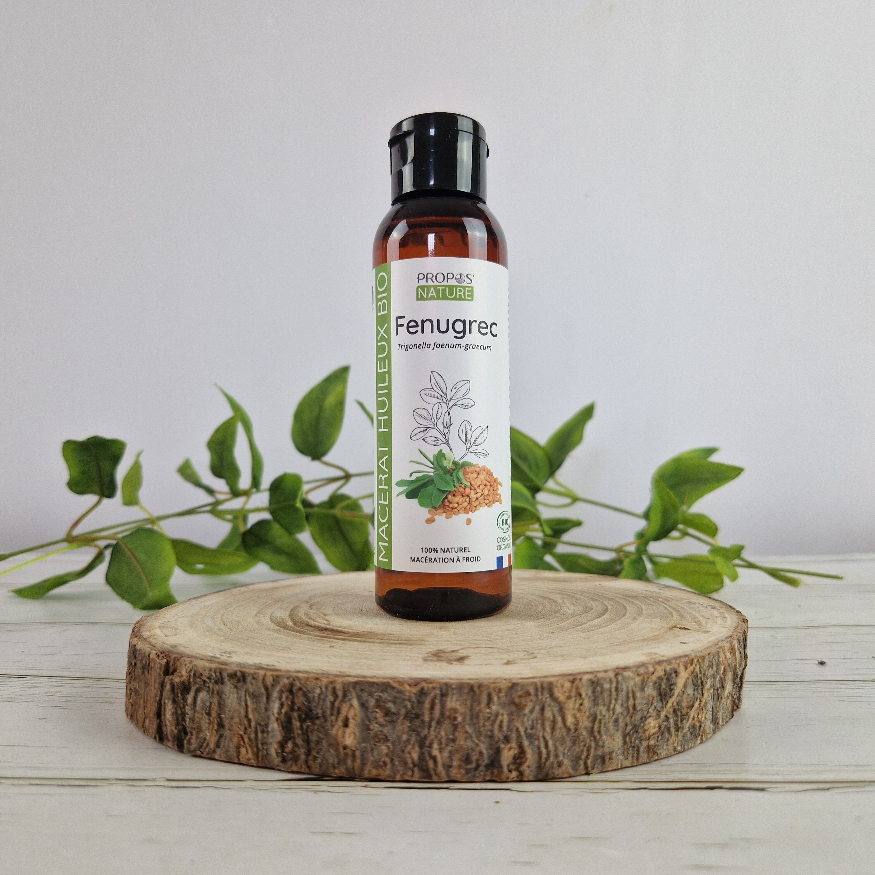 Macerato di olio di fieno greco biologico 100 ml