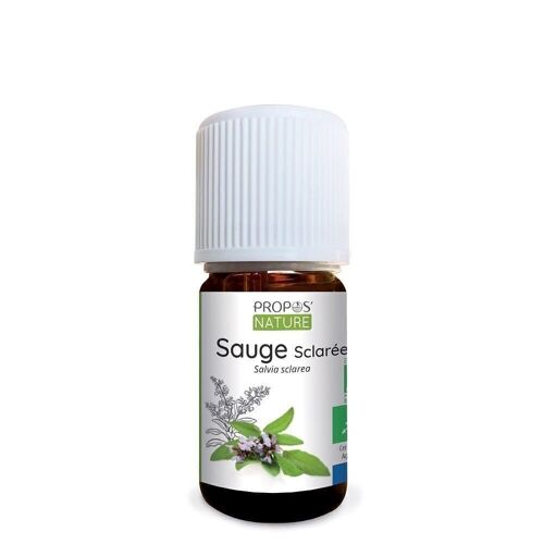 HUILE ESSENTIELLE SAUGE SCLAREE BIO 5ml