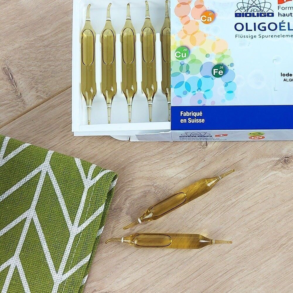 POE N°16 - VORBEREITUNG VON SPURENELEMENTEN - JOD CHROM MANGAN - NESSEL & SCHWARZER Rettich - DRAINAGE - DRAINOLIGO - 20 GLÜHLAMPEN