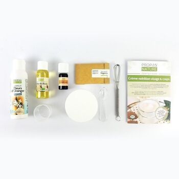 KIT DIY - COSMÉTIQUE MAISON - CREME NUTRITION BIO - VISAGE ET CORPS 3