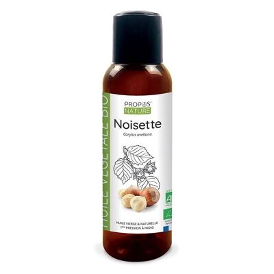 ORGANIC HAZELNUT VEGETABLE OIL 100ml*