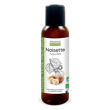 HUILE VEGETALE NOISETTE BIO 100ml* 1