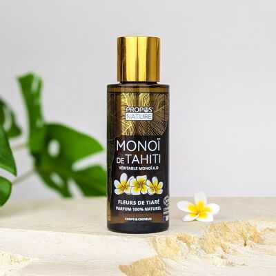 MONOÏ DE TAHITI A.O - FABRIQUE A TAHITI - SOLAIRE - 100ML