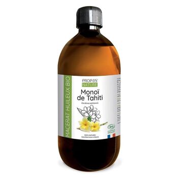 MACÉRAT HUILEUX MONOÏ PARFUMÉ BIO - 500ML 1