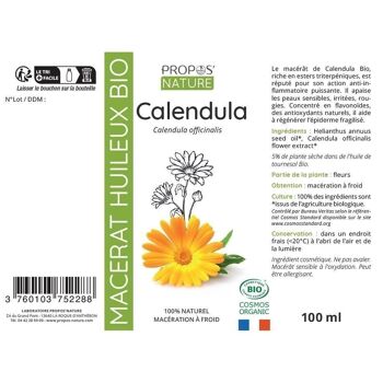 MACERAT HUILEUX CALENDULA 100ml** 8