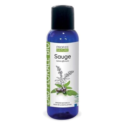 ORGANIC SAGE HYDROLATE - FLORAL WATER - 100ML